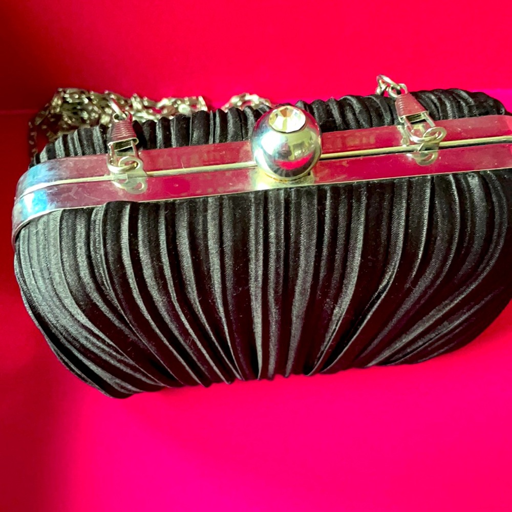 Black clutch/ evening purse